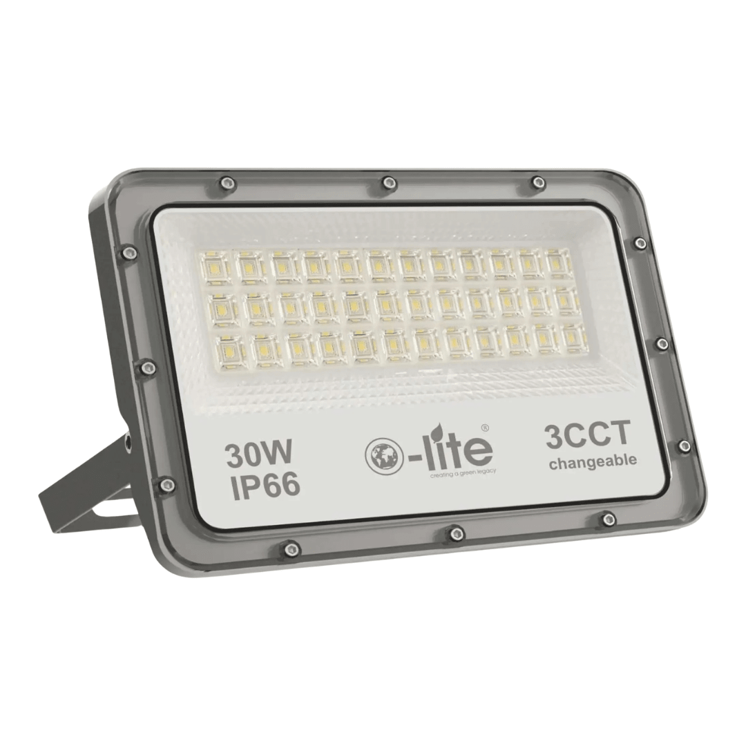 O-Lite 3CCT-OFBN-30 30W 3CCT LED Floodlight - O-LITE - Standard Lighting
