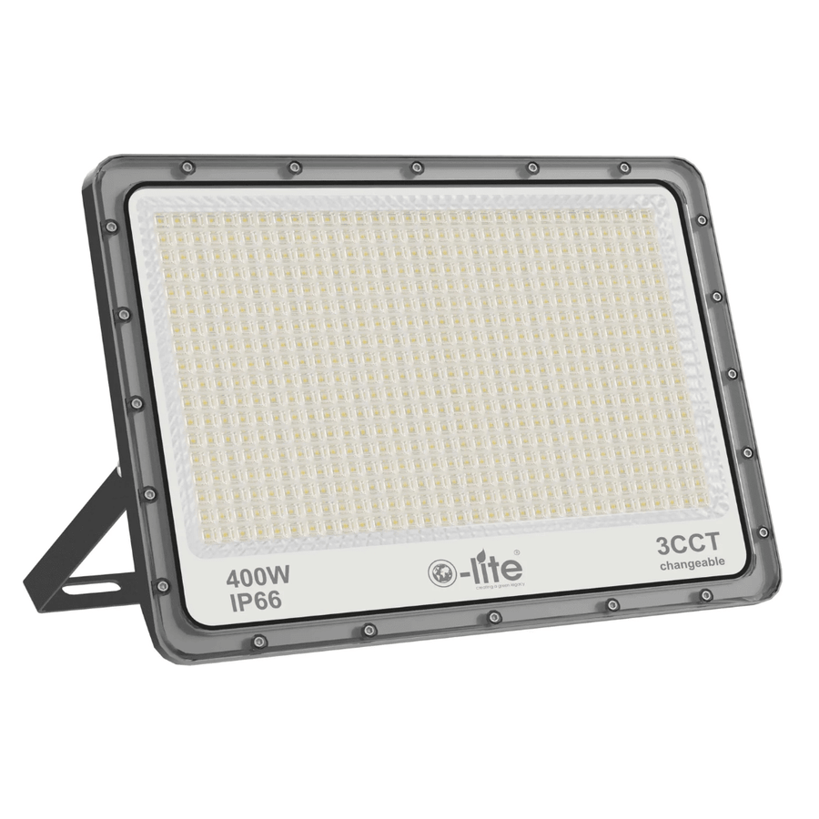 O-Lite 3CCT-OFBN-400 400W 3CCT LED Floodlight - O-LITE - Standard Lighting