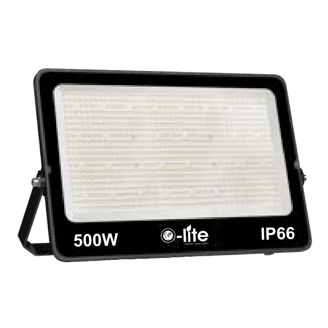 O - Lite 500W LED Floodlight Cool White - O - LITE - Standard Lighting