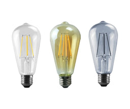 O - Lite 8W ST64 LED Filament Bulb - O - LITE - Standard Lighting