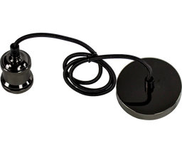 O - LITE BLACK PENDANT LAMP HOLDER - O - Lite - Standard Lighting