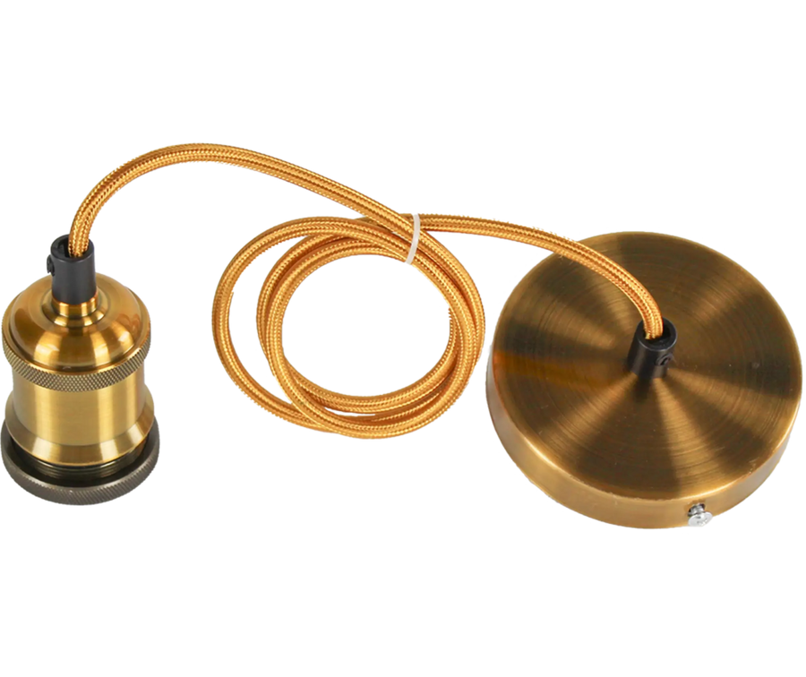 O - LITE GOLD PENDANT LAMP HOLDER - O - Lite - Standard Lighting