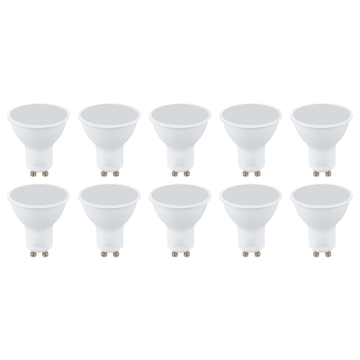 O - LITE GU10 5W LED LIGHT BULB 6500K COOL WHITE - PACK OF 10 - Standard Lighting (Pty) Ltd