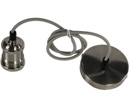 O - LITE GUN METAL PENDANT LAMP HOLDER - O - Lite - Standard Lighting