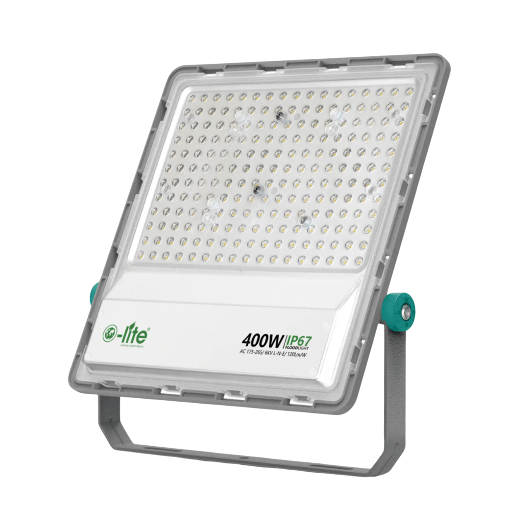 O-Lite OF02-400W 400W LED Floodlight Cool White - O-LITE - Standard Lighting