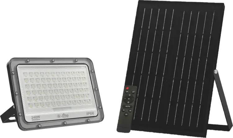 O - LITE OSFBN - 240 - CW 240W SOLAR FLOOD LIGHT - O - Lite - Standard Lighting
