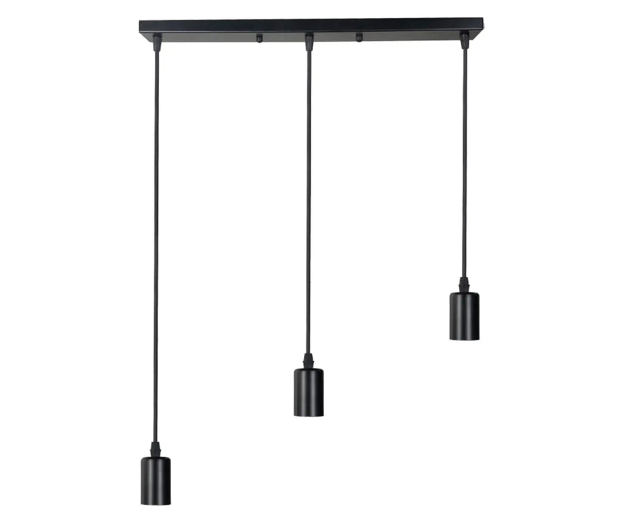 O - LITE RECTANGULAR 3 PIECE PENDANT LAMP HOLDER - O - Lite - Standard Lighting