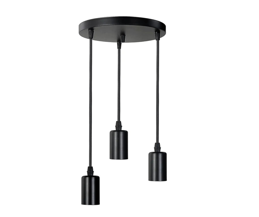 O - LITE ROUND 3 PIECE PENDANT LAMP HOLDER - O - Lite - Standard Lighting