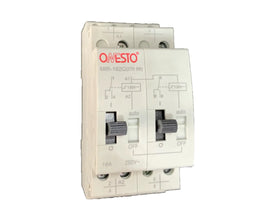 Onesto 2 Module 16A Din Rail Modular Step Relay - 2 CO - ONESTO - Standard Lighting