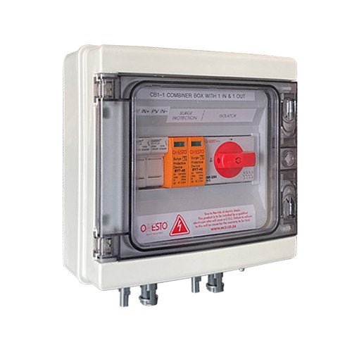 ONESTO CB1 - 1 SOLAR COMBINER BOX 1 IN 1 OUT - Onesto - Standard Lighting (Pty) Ltd