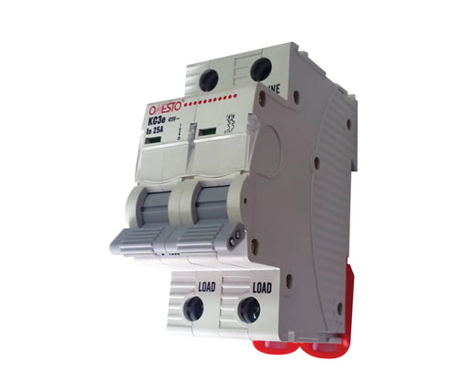 ONESTO KC3E - 263 2 POLE 63A 3KA CIRCUIT BREAKER - Onesto - Standard Lighting (Pty) Ltd