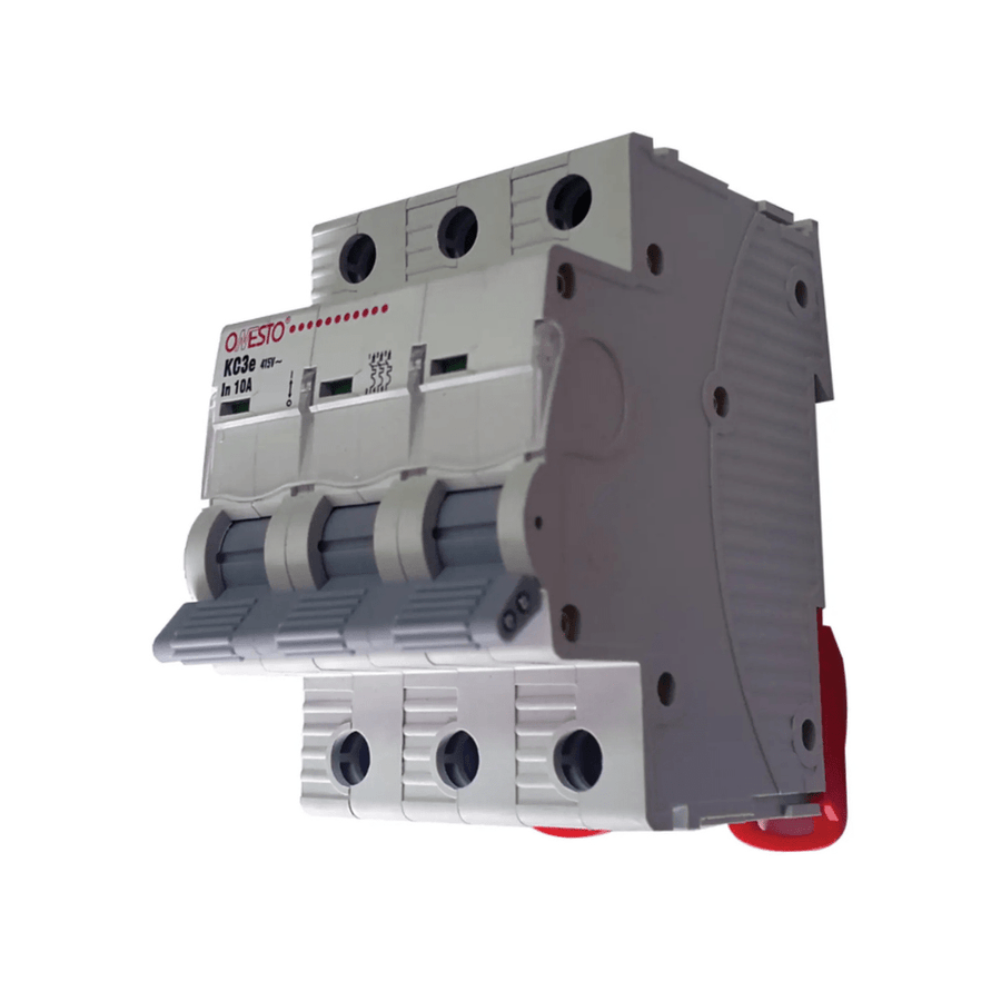 Onesto KC3E-363 63A 3 Pole 3kA Circuit Breaker - ONESTO - Standard Lighting