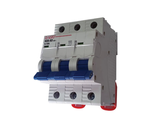 ONESTO KC6 - KU - 3100 3 POLE 100A 6KA CIRCUIT BREAKER - Onesto - Standard Lighting (Pty) Ltd
