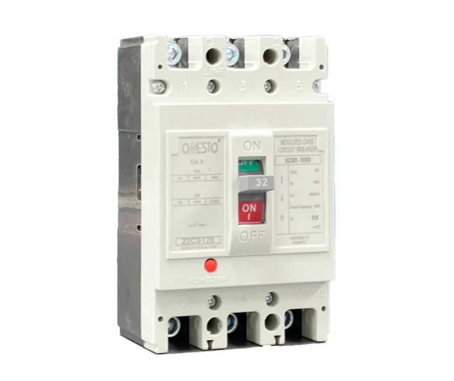 Onesto KCM1 - 100S - 100 100A 3 Pole MCCB - ONESTO - Standard Lighting