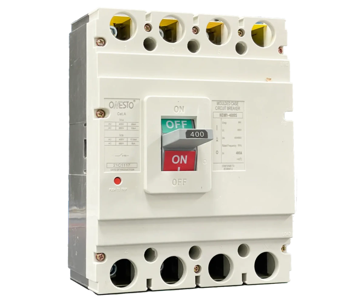 Onesto KCM1 - 400S - 400 - 4 400A 4 Pole MCCB - ONESTO - Standard Lighting