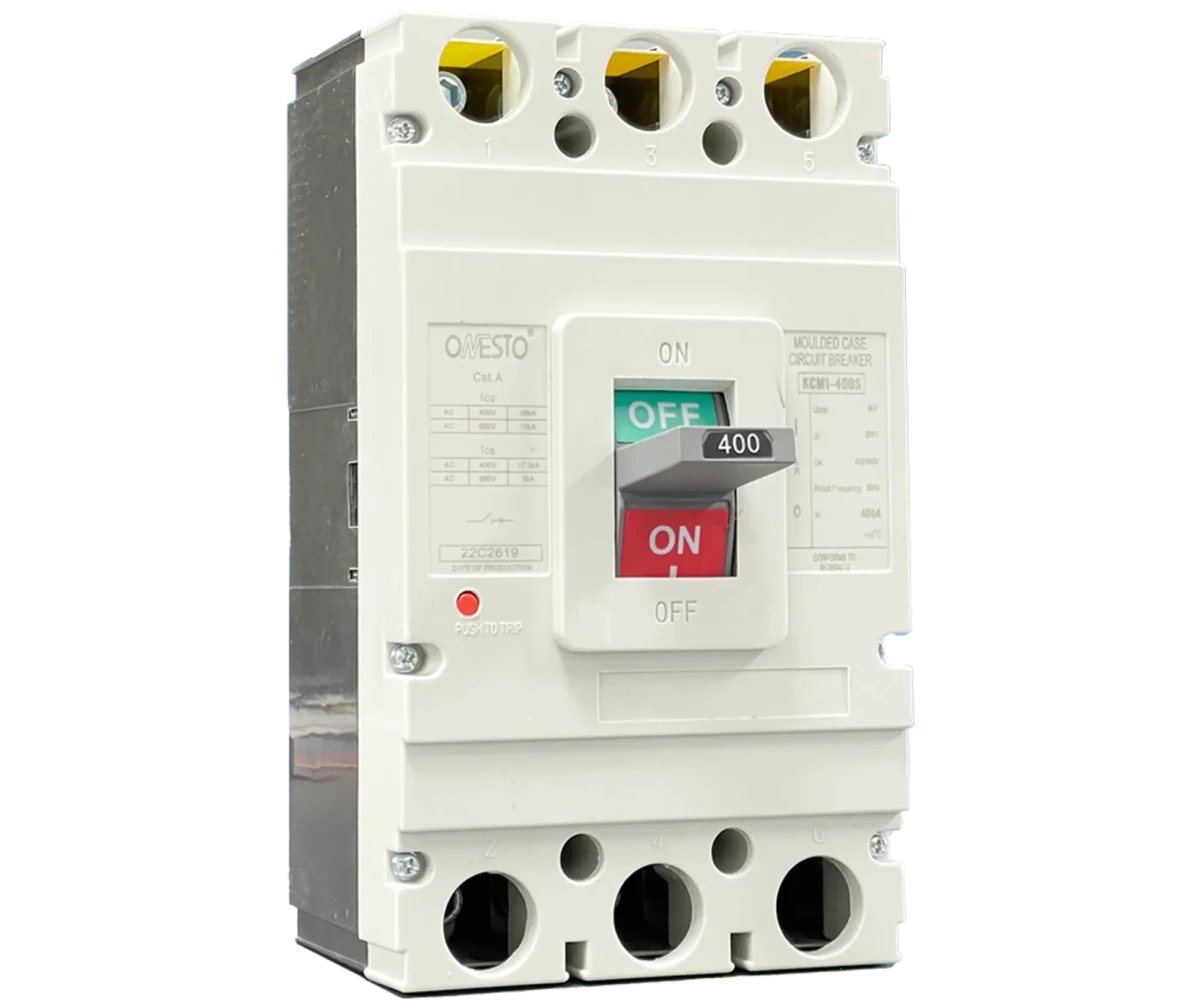 Onesto KCM1 - 400S - 400 400A 3 Pole MCCB - ONESTO - Standard Lighting