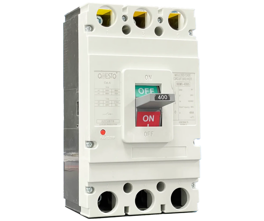 Onesto KCM1 - 400S - 400 400A 3 Pole MCCB - ONESTO - Standard Lighting