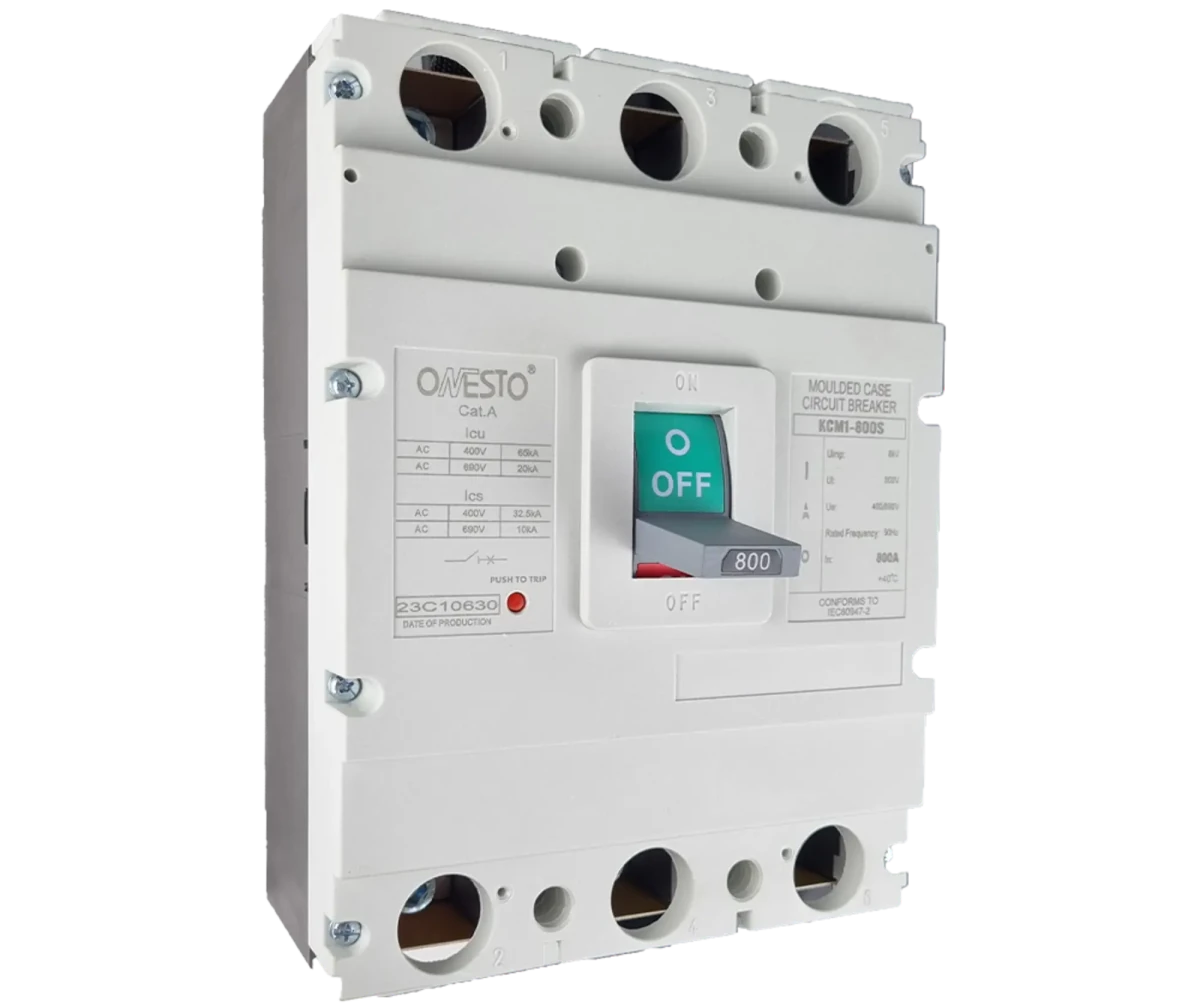 Onesto KCM1 - 800S - 800 800A 3 Pole MCCB - ONESTO - Standard Lighting