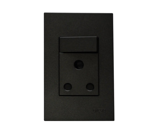 ONESTO MATRIX BK - MXP - 2001V 2X4 SINGLE SOCKET BLACK - Onesto - Standard Lighting