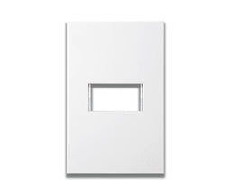 ONESTO MATRIX MXG - 2001 2X4 1 LEVER YOKE WHITE - Onesto - Standard Lighting