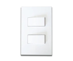 ONESTO MATRIX MXS - 2021 2X4 2 LEVER 1 WAY SWITCH - Onesto - Standard Lighting
