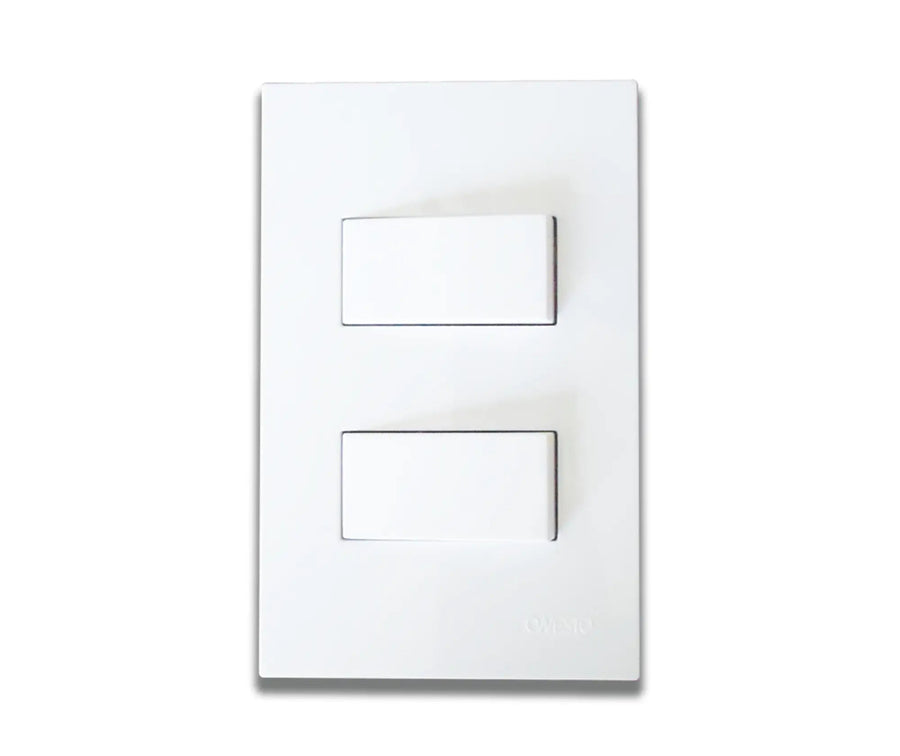 ONESTO MATRIX MXS - 2021 2X4 2 LEVER 1 WAY SWITCH - Onesto - Standard Lighting
