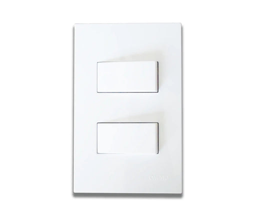 ONESTO MATRIX MXS - 2021 2X4 2 LEVER 1 WAY SWITCH - Onesto - Standard Lighting