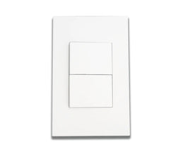 ONESTO MATRIX MXS - 2021B 2X4 2 LEVER 1 WAY SWITCH - Onesto - Standard Lighting