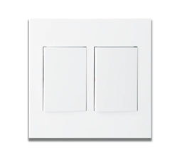 ONESTO MATRIX MXS - 4021W 4X4 2 LEVER 1 WAY SWITCH - Onesto - Standard Lighting