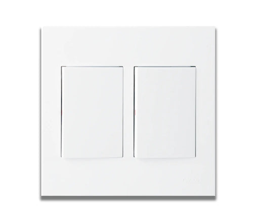 ONESTO MATRIX MXS - 4021W 4X4 2 LEVER 1 WAY SWITCH - Onesto - Standard Lighting