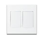 ONESTO MATRIX MXS - 4021W 4X4 2 LEVER 1 WAY SWITCH - Onesto - Standard Lighting