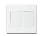 ONESTO MATRIX MXS - 4031W 4X4 3 LEVER 1 WAY SWITCH - Onesto - Standard Lighting