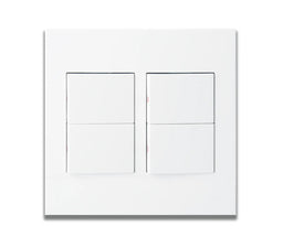 ONESTO MATRIX MXS - 4041 4X4 4 LEVER 1 WAY SWITCH - Onesto - Standard Lighting