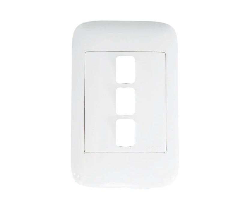ONESTO ORACLE ON2031Y 2X4 3 LEVER YOKE & SURROUND - Onesto - Standard Lighting (Pty) Ltd