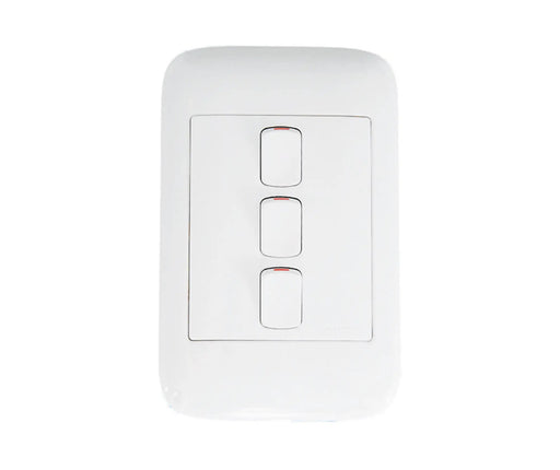 ONESTO ORACLE ON2032 2X4 3 LEVER 2 WAY SWITCH WHITE - Onesto - Standard Lighting (Pty) Ltd