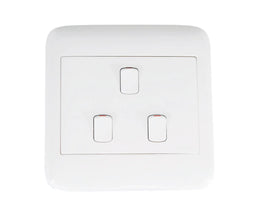ONESTO ORACLE ON4032 4X4 3 LEVER 2 WAY SWITCH WHITE - Onesto - Standard Lighting (Pty) Ltd
