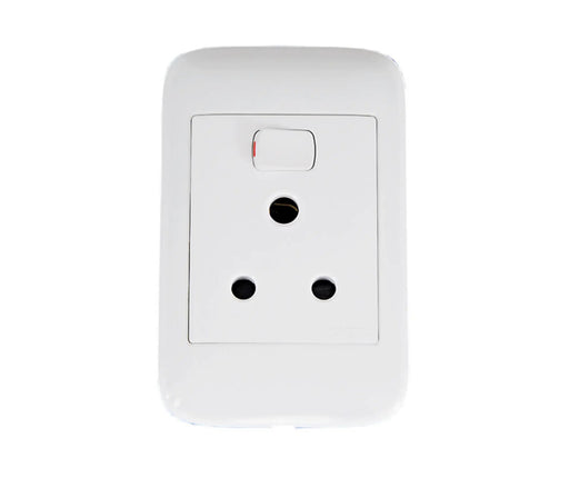 ONESTO ORACLE ONP2001V 2X4 SINGLE SOCKET VERTICAL - Onesto - Standard Lighting (Pty) Ltd