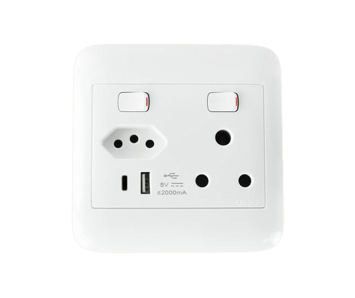 ONESTO ORACLE ONP4112AC 4X4 SA + SLIMLINE + USB C - Onesto - Standard Lighting (Pty) Ltd