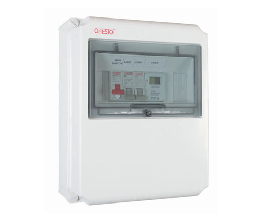 ONESTO SPE - 1 LOCKABLE IP65 SWIMMING POOL DB BOARD - Onesto - Standard Lighting (Pty) Ltd