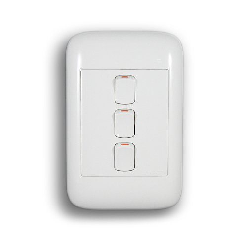 Oracle 2x4 3 Lever Switch - ONESTO - Standard Lighting