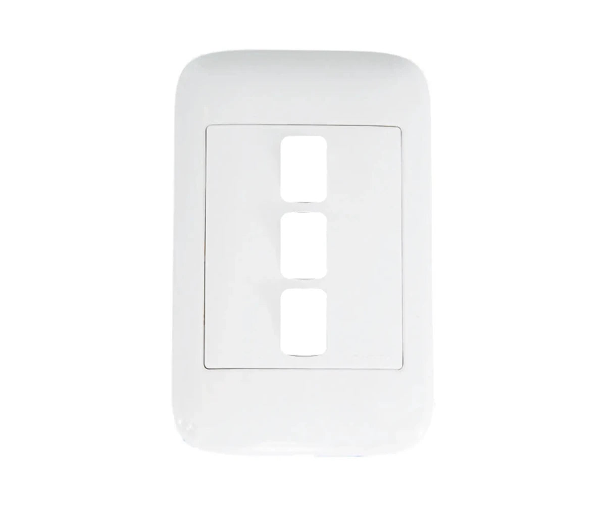 Oracle 2x4 3 Lever Yoke & Surround - ONESTO - Standard Lighting