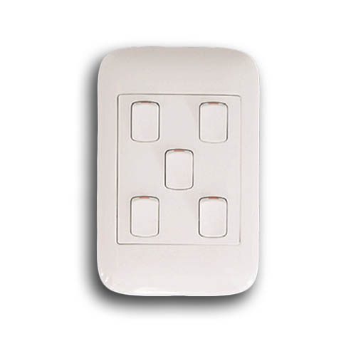 Oracle 2x4 5 Lever Switch - ONESTO - Standard Lighting