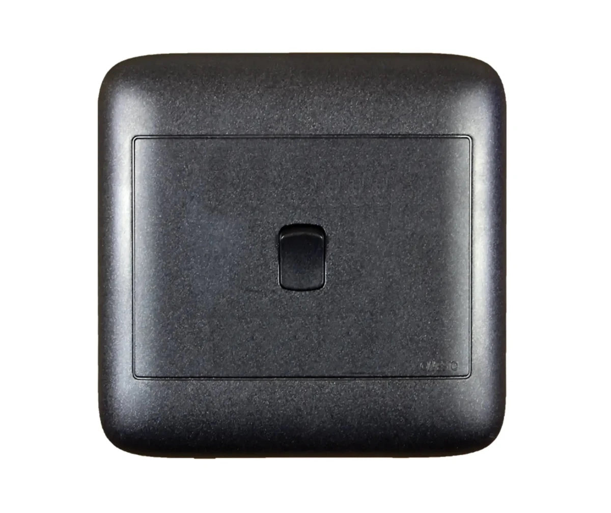 Oracle 4x4 1 Lever Switch, Black - ONESTO - Standard Lighting