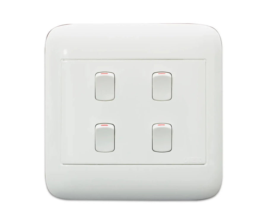 Oracle 4x4 4 Lever Switch - ONESTO - Standard Lighting