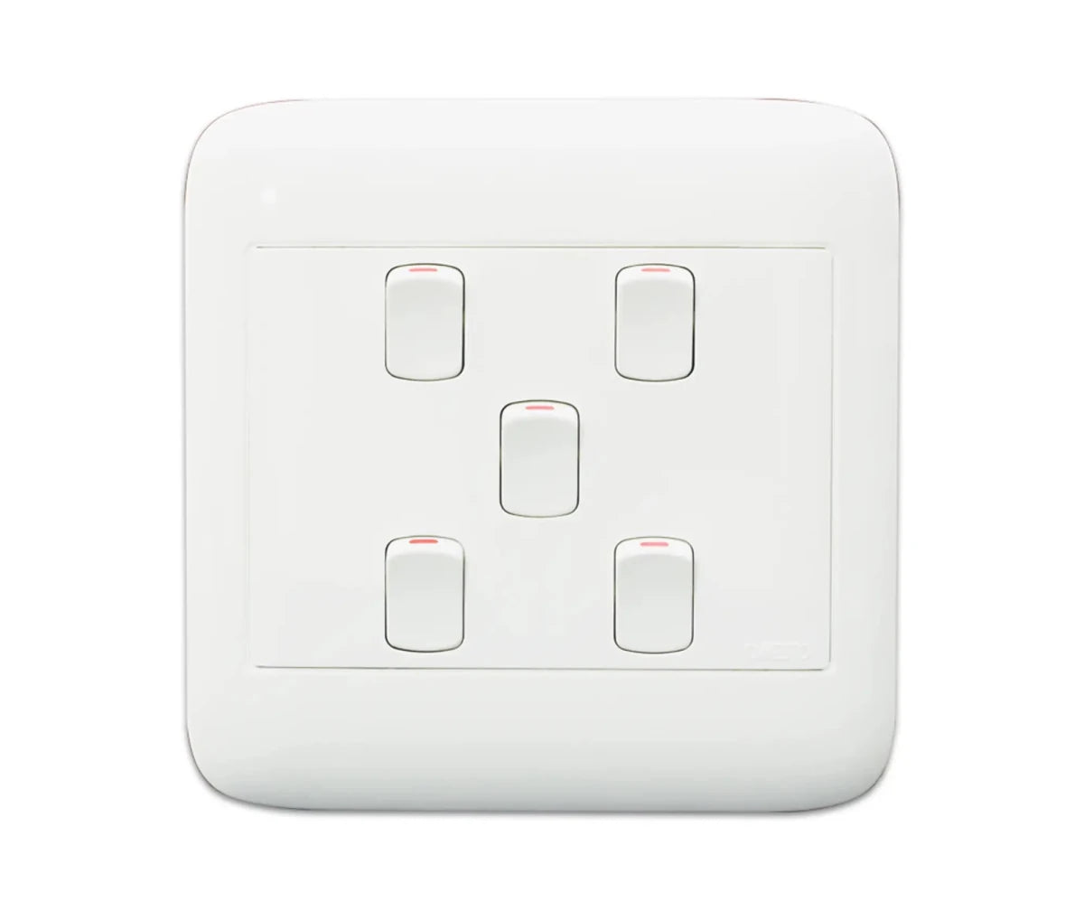 Oracle 4x4 5 Lever Switch - ONESTO - Standard Lighting