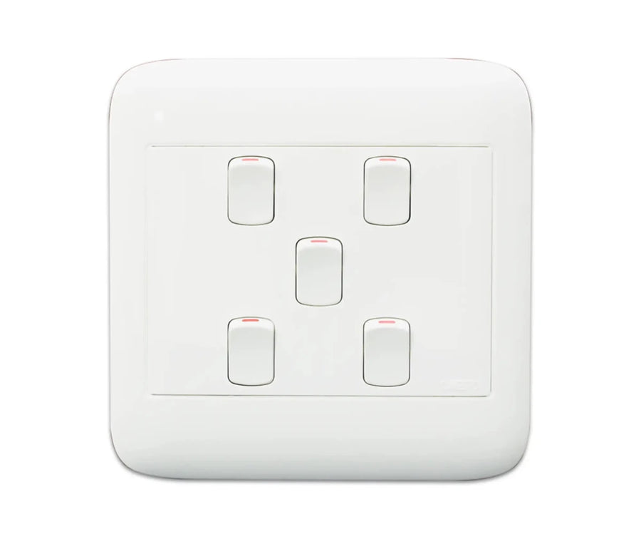 Oracle 4x4 5 Lever Switch - ONESTO - Standard Lighting