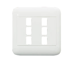 Oracle 4x4 6 Lever Yoke & Surround - ONESTO - Standard Lighting