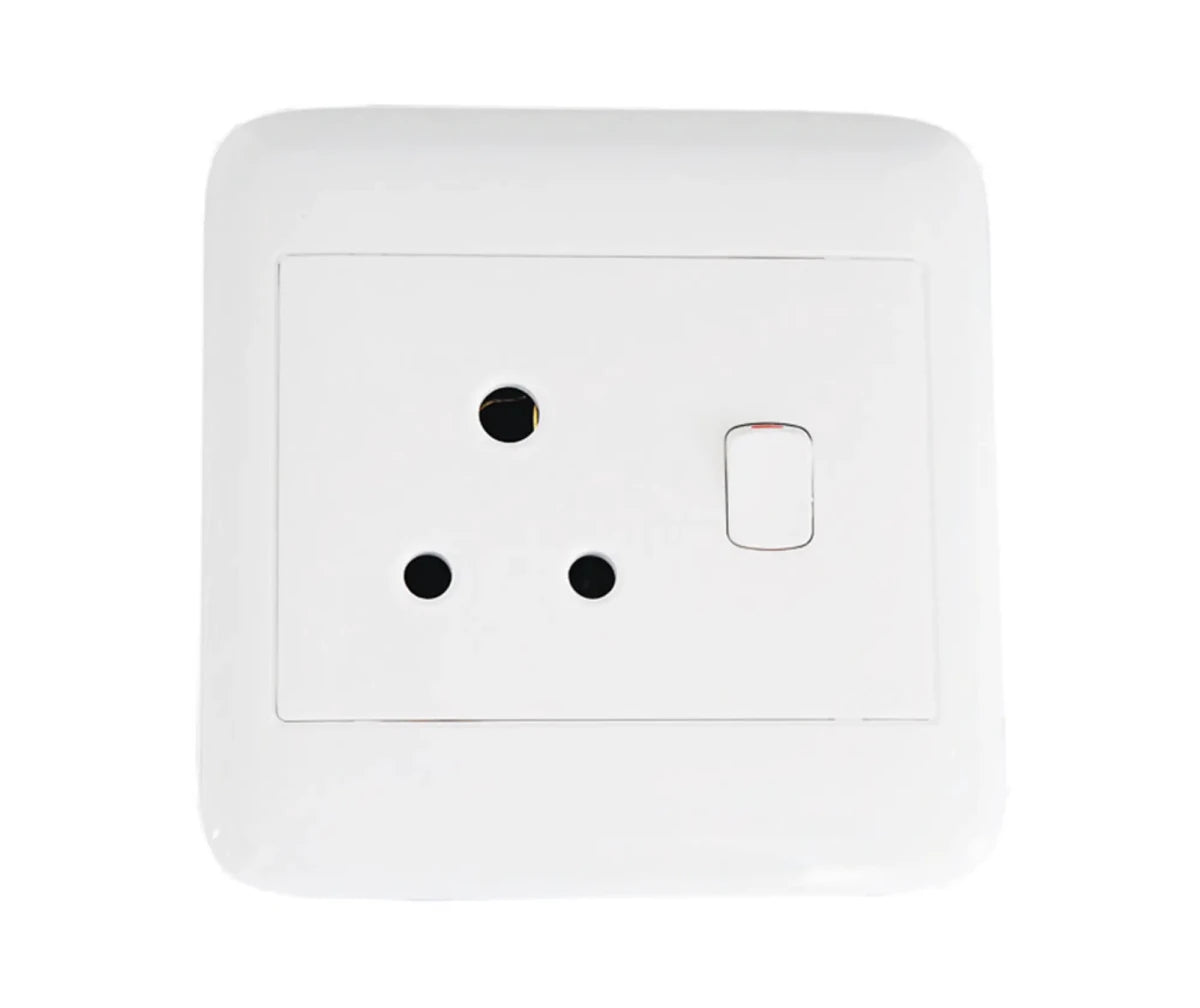 Oracle 4x4 Single Switched Socket - ONESTO - Standard Lighting