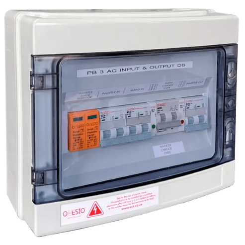 PB - 6 AC INPUT & OUTPUT DISTRIBUTION BOARD - Standard Lighting (Pty) Ltd