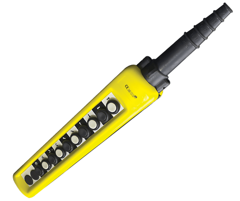 PENDANT CONTROL - 10 PUSHBUTTONS 1N/O + 1N/C - Standard Lighting (Pty) Ltd